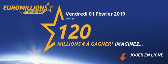 jouer super tirage EuroMillions ce vendredi 1er février 2019