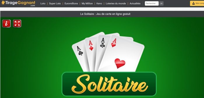 Jeu du Solitaire par Tirage-gagnant.com